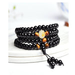 Popular Buddhist Mala Beads with Chinese Zodiac Glow In The Dark Orb